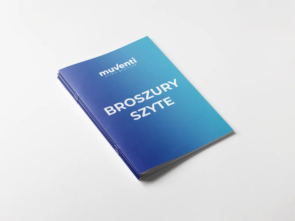 Muventi Studio Graficzne - Broszury szyte